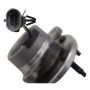 GSP 104206 Chevrolet, Pontiac, Saturn (Drum) Wheel Bearing and Hub Assembly  - Front