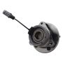 GSP 104206 Chevrolet, Pontiac, Saturn (Drum) Wheel Bearing and Hub Assembly  - Front