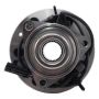 GSP 106036HD Cadillac, Chevrolet, GMC (4WD/AWD) Wheel Bearing and Hub Assembly  - Front