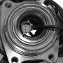 GSP 123330 07-08 Chrysler Pacifica Wheel Bearing and Hub Assembly  - Rear