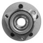 GSP 126038 00-01 Dodge Ram 1500 (4WD) Wheel Bearing and Hub Assembly  - Front
