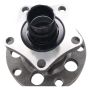 GSP 233187 Audi, Volkswagen Wheel Bearing and Hub Assembly  - Rear
