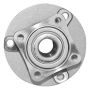 GSP 573473 08-16 Smart Fortwo Electric Drive Wheel Bearing and Hub Assembly  - Rear