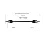 GSP NCV10099 12-18 Chevrolet Sonic (1.8) CV Axle Assembly  - Front Right
