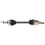 GSP NCV10108 16-17 Chevrolet Spark CV Axle Assembly  - Front Left