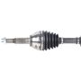 GSP NCV10204 Chevrolet, GMC, Oldsmobile (2.2, 4.3) CV Axle Assembly  - Front Right