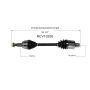 GSP NCV10250 2003 Saturn Vue (3.0 - FWD) CV Axle Assembly  - Front Right