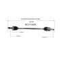 GSP NCV10306 14-15 Chevrolet Spark CV Axle Assembly  - Front Right