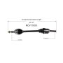 GSP NCV11003 03-04 Ford Expedition CV Axle Assembly  - Rear Right