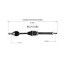 GSP NCV11090 13-19 Ford Escape (2.0 - FWD) CV Axle Assembly  - Front Right