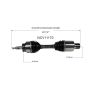 GSP NCV11170 15-16 Ford F-150 (2.7, 3.5, 5.0) CV Axle Assembly  - Front Right