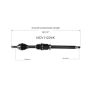GSP NCV11224K 14-19 Ford Fiesta ST (1.6) CV Axle Assembly  - Front Right