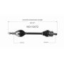 GSP NCV12072 Chrysler CV Axle Assembly  - Front Left