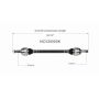 GSP NCV20000K 11-15 Audi Q7 CV Axle Assembly  - Rear