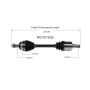 GSP NCV21532 Acura (3.2) CV Axle Assembly  - Front Right