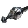 GSP NCV23008 Audi CV Axle Assembly  - Rear