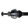 GSP NCV23017 Audi CV Axle Assembly  - Rear Right