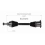 GSP NCV23019 Audi (2.0, 3.0) CV Axle Assembly  - Front