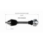 GSP NCV23022 Audi, Volkswagen (2.0) CV Axle Assembly  - Front Left