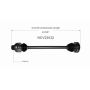GSP NCV23032 Audi (2.0) CV Axle Assembly  - Rear