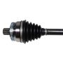 GSP NCV23592 97-01 Audi A4 Quattro (1.8, 2.8) CV Axle Assembly  - Front Right