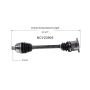GSP NCV23905 Audi (3.2, 4.2) CV Axle Assembly