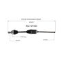 GSP NCV27003 BMW CV Axle Assembly  - Front Right