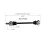 GSP NCV27006 01-05 BMW 320i CV Axle Assembly  - Rear Left