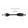 GSP NCV27043 BMW (Sedan - 2.0) CV Axle Assembly  - Front Left