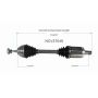 GSP NCV27048 12-15 BMW X1 (2.0, 3.0) CV Axle Assembly  - Front Left