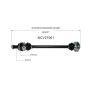 GSP NCV27061 04-10 BMW X3 CV Axle Assembly  - Rear Right