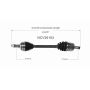 GSP NCV36183 12-13 Honda Civic (Sedan) CV Axle Assembly  - Front Left