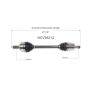 GSP NCV36212 18-20 Honda Accord (1.5) CV Axle Assembly  - Front Left