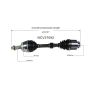 GSP NCV37092 11-15 Kia Optima (2.0) CV Axle Assembly  - Front Right