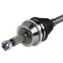 GSP NCV37534 04-06 Hyundai Santa Fe (2.7, 3.5 - 4WD/FWD) CV Axle Assembly  - Front Left