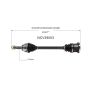 GSP NCV39003 INFINITI (Sedan) CV Axle Assembly  - Front Left
