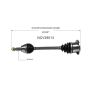GSP NCV39013 03-08 INFINITI FX45 CV Axle Assembly  - Rear Left