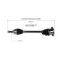 GSP NCV39017 INFINITI (5.0) CV Axle Assembly  - Rear Right