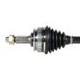 GSP NCV40505 Geo, Isuzu CV Axle Assembly  - Front Left