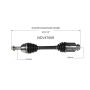 GSP NCV47009 09-13 Mazda 6 S (3.7) CV Axle Assembly  - Front Right