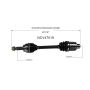 GSP NCV47019 12-15 Mazda 5 CV Axle Assembly  - Front Right