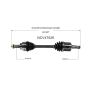 GSP NCV47526 Mazda (2.3) CV Axle Assembly  - Front Left