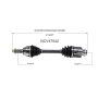 GSP NCV47542 Mazda (2.0, 2.3, 2.5) CV Axle Assembly  - Front Right