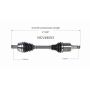 GSP NCV48053 Mercedes-Benz CV Axle Assembly  - Front Right