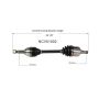 GSP NCV51002 Dodge, Hyundai, Mitsubishi, Plymouth... CV Axle Assembly  - Front Right