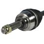 GSP NCV51055 Dodge, Mitsubishi CV Axle Assembly  - Front Left