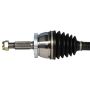 GSP NCV51116 Dodge, Mitsubishi CV Axle Assembly  - Front Right