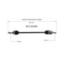 GSP NCV53008 09-11 Nissan Versa (1.6) CV Axle Assembly  - Front Right