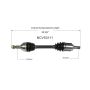 GSP NCV53111 13-15 Nissan Altima (Coupe/Sedan - 3.5) CV Axle Assembly  - Front Left