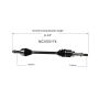GSP NCV53174 13-17 Nissan LEAF CV Axle Assembly  - Front Right